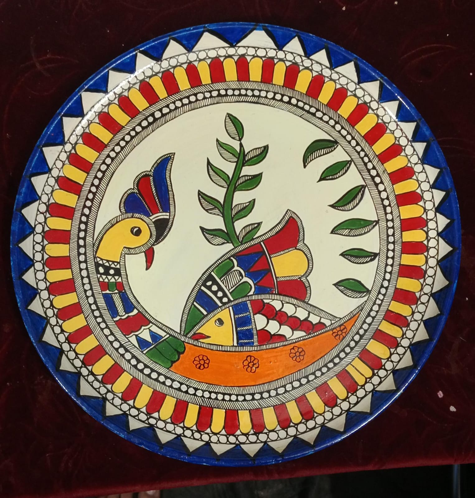Madhubani Peacock