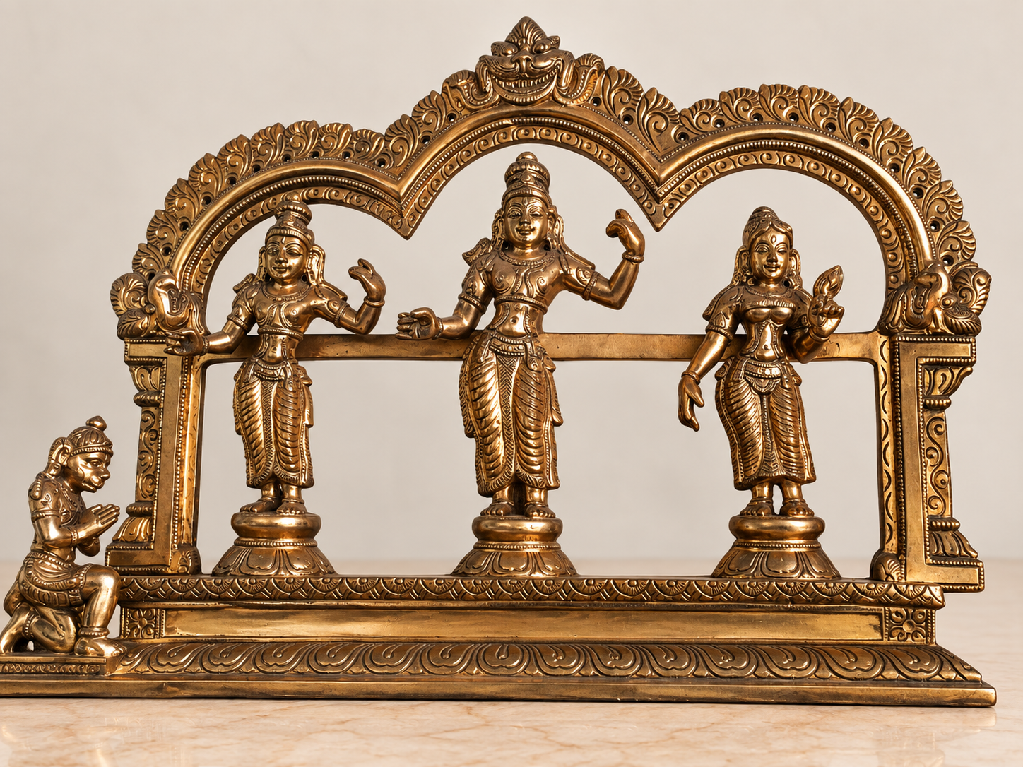 Ram Darbar Panchaloha vigraha